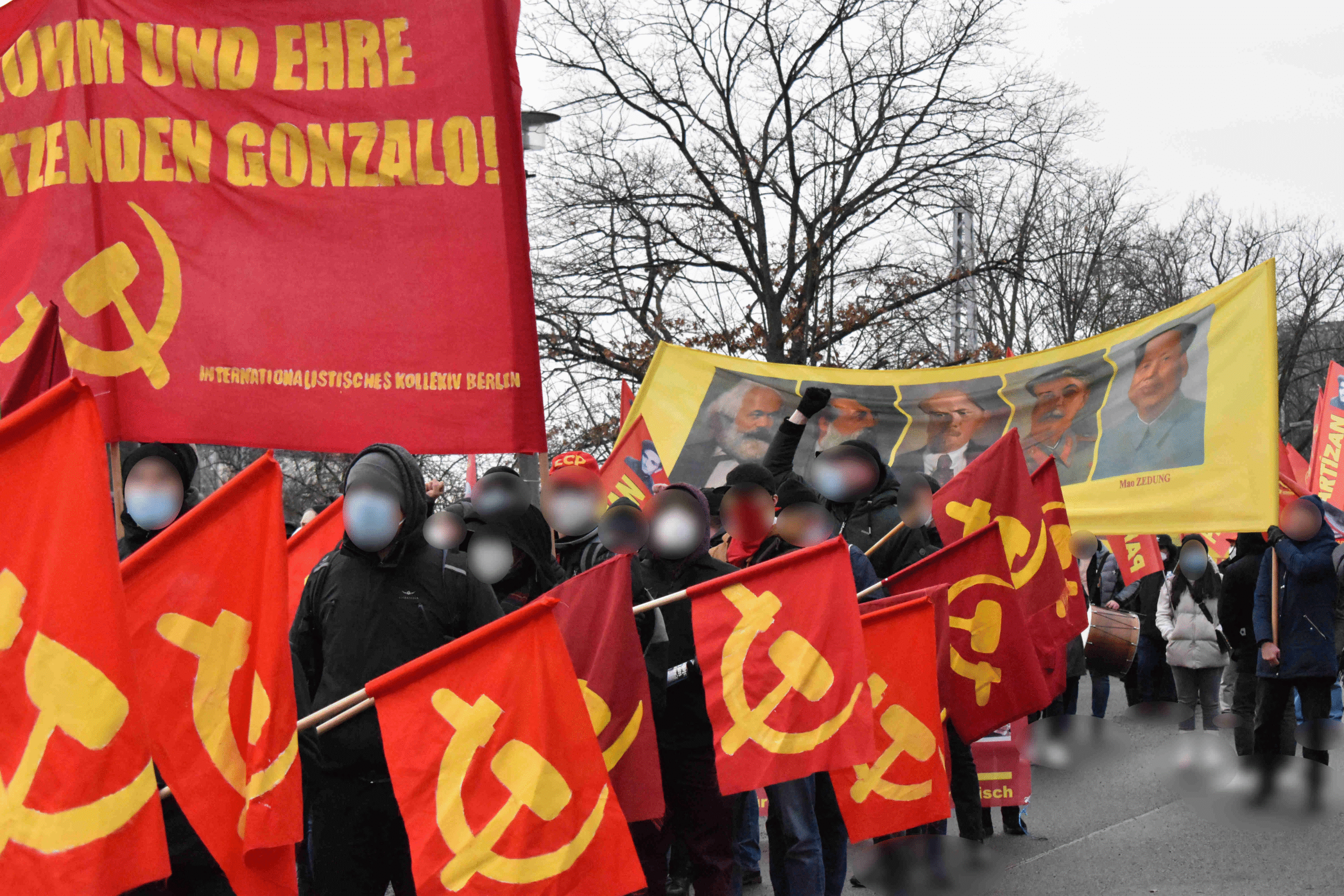 Jornal revolucionário alemão Dem Volke Dienen é censurado numa campanha de repressão contra a média anti-imperialista