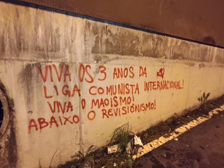 Revolucionários portugueses saúdam fundação da Liga Comunista Internacional e 132 anos do natalício do Presidente Mao Tsé-Tung